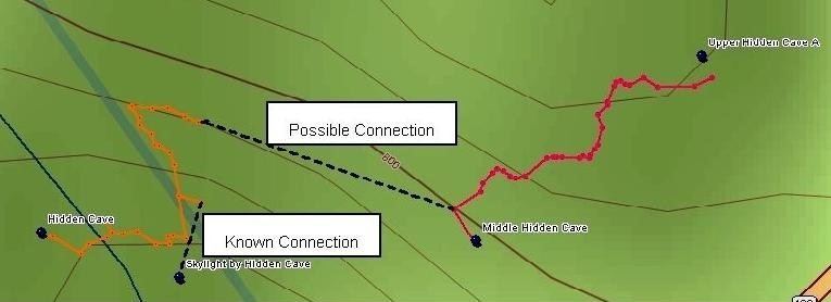 Hidden Cave line plot