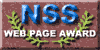 NSS Website Award logo